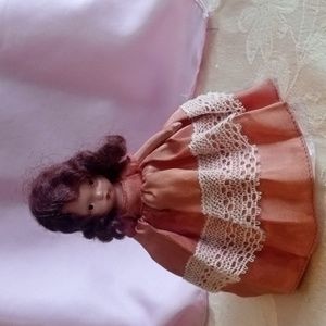 Collectible Vintage Nancy Ann  Storybook Bisque Frozen Legs  Doll
